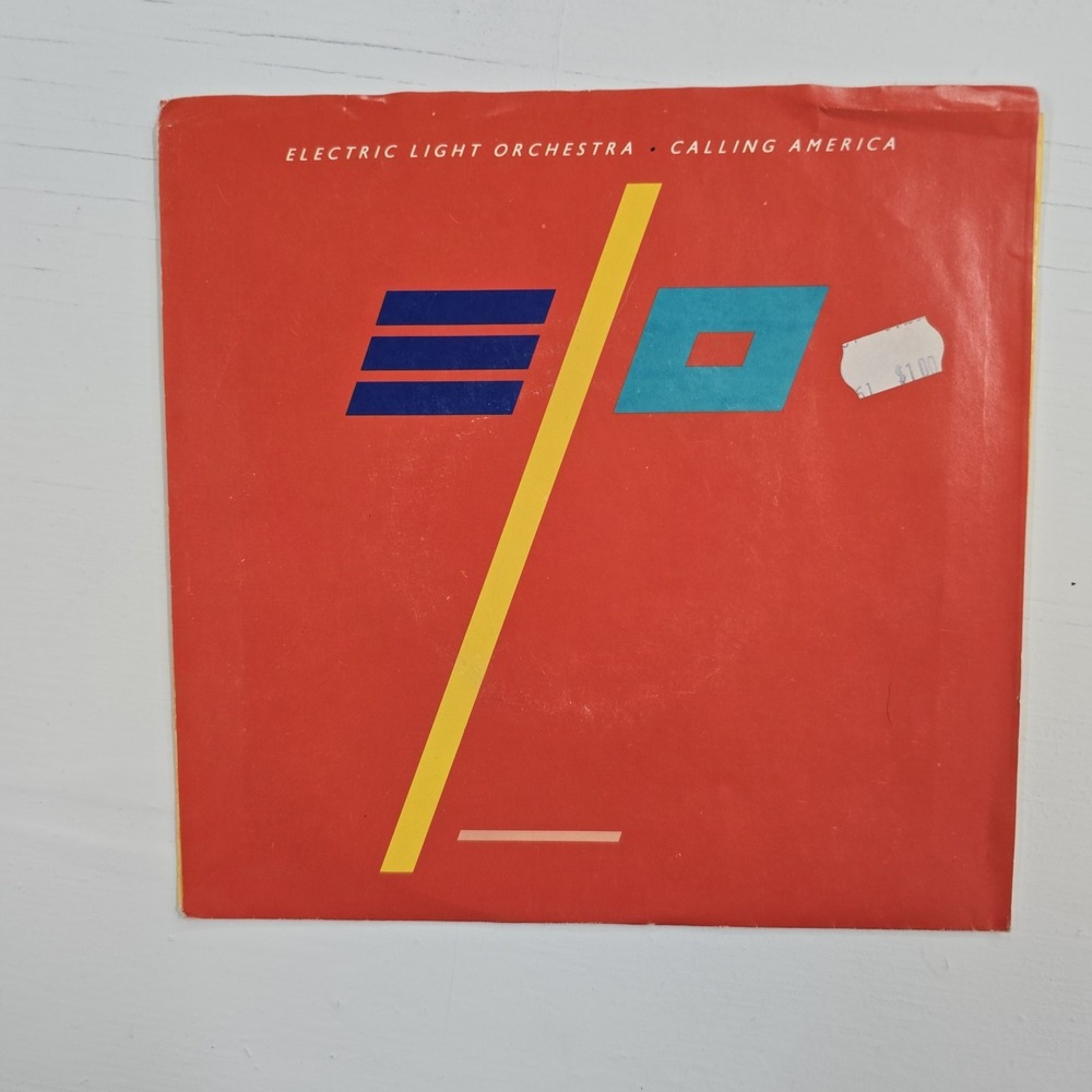 Electric Light Orchestra Calling America 7" EP Vinyl 1986 ZS4 05766 Pop Rock